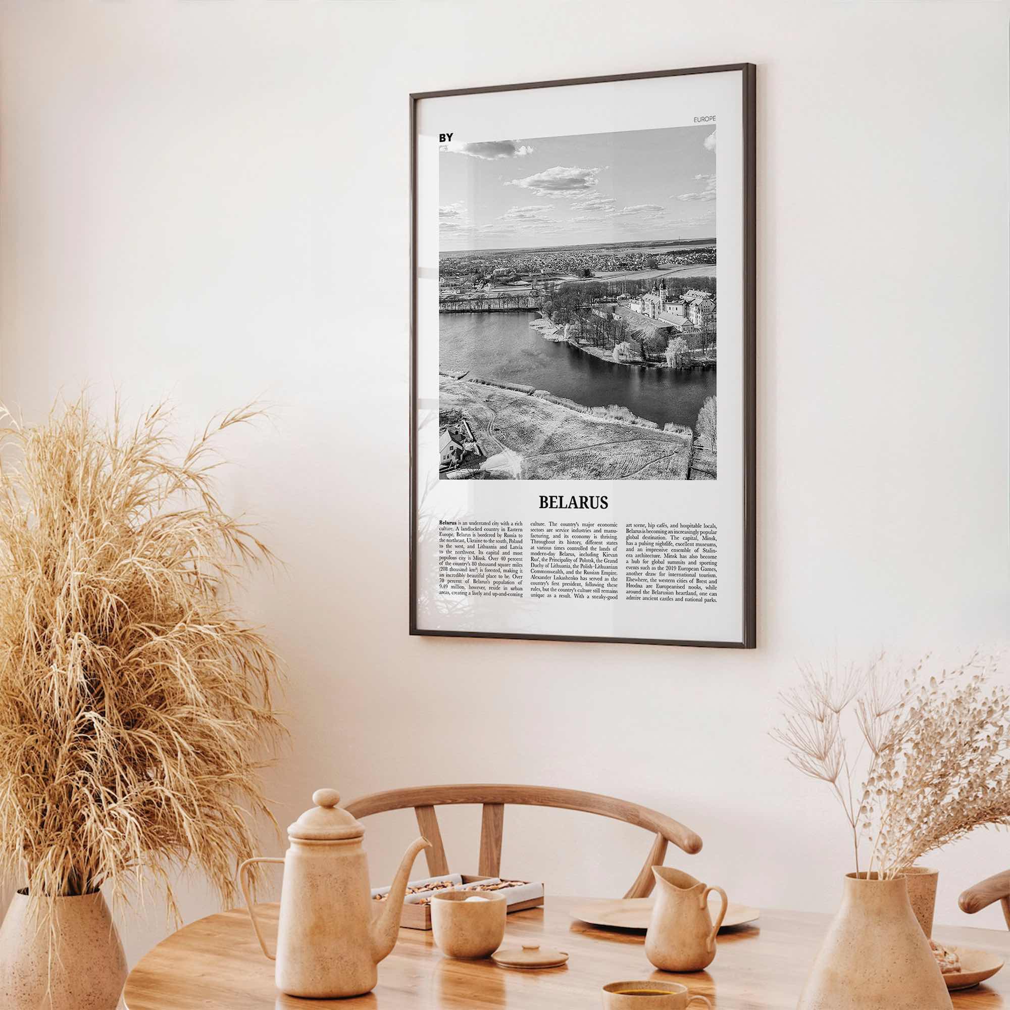 Belarus Print Black and White, Belarus Wall Art, Belarus Poster, Belarus Photo, Belarus Wall Decor, Республика Беларусь, Belarusian, Europe