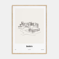 Belém Drawn Poster