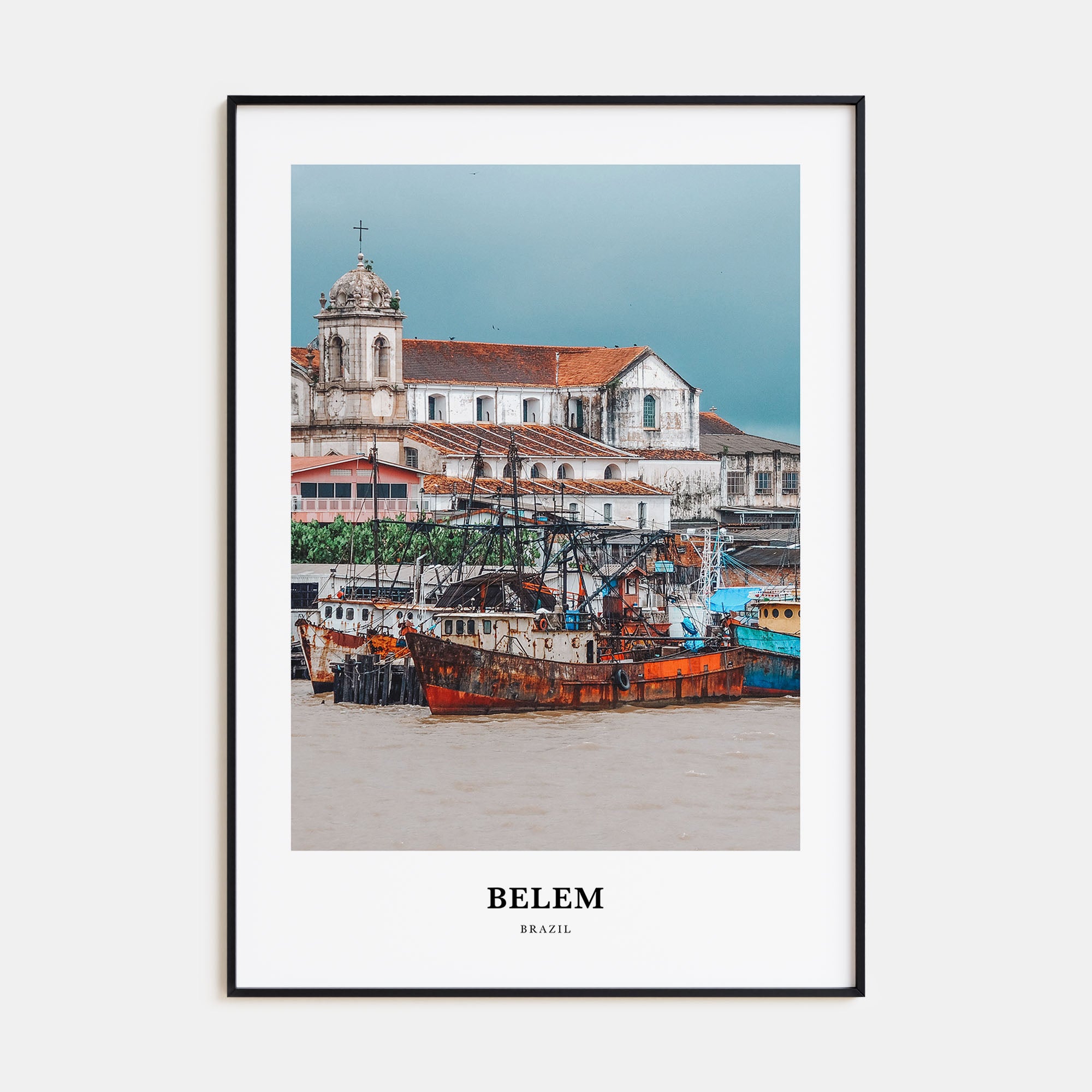 Belém Portrait Color Poster