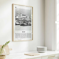 Belem Print Black and White No 2, Belem Wall Art, Belem Poster, Belem Photo, Belem Wall Decor, Belem Map, Brazil