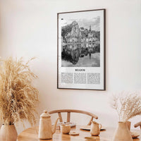 Belgium Print Black and White No 1, Belgium Wall Art, Belgium Poster, Belgium Photo, Belgium Decor, Brussels, België, Belgique Belgique