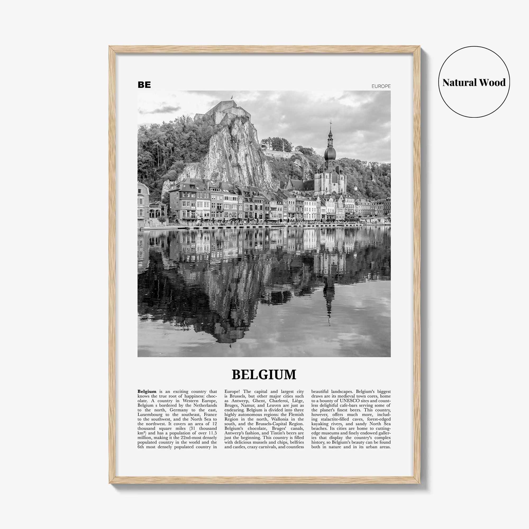 Belgium Print Black and White No 1, Belgium Wall Art, Belgium Poster, Belgium Photo, Belgium Decor, Brussels, België, Belgique Belgique