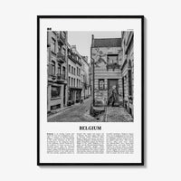 Belgium Print Black and White No 2, Belgium Wall Art, Belgium Poster, Belgium Photo, Belgium Decor, Brussels, België, Belgique Belgique