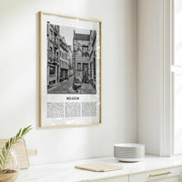 Belgium Print Black and White No 2, Belgium Wall Art, Belgium Poster, Belgium Photo, Belgium Decor, Brussels, België, Belgique Belgique