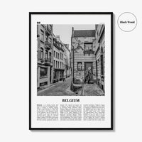 Belgium Print Black and White No 2, Belgium Wall Art, Belgium Poster, Belgium Photo, Belgium Decor, Brussels, België, Belgique Belgique