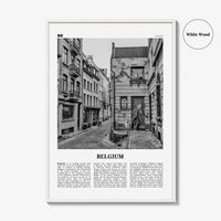Belgium Print Black and White No 2, Belgium Wall Art, Belgium Poster, Belgium Photo, Belgium Decor, Brussels, België, Belgique Belgique