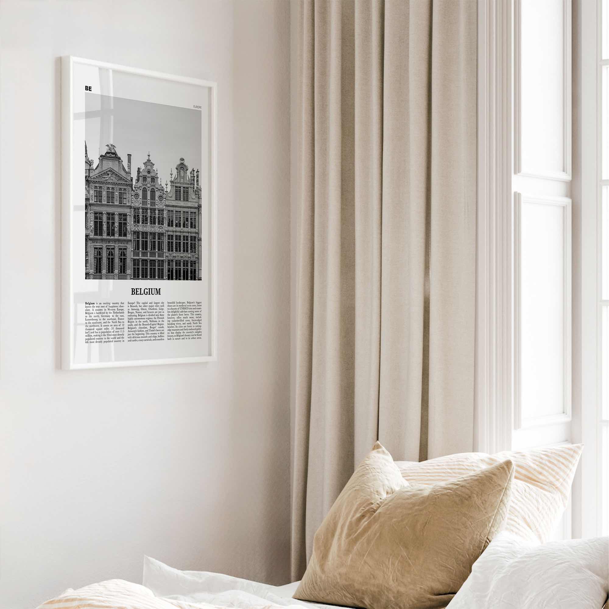 Belgium Print Black and White No 3, Belgium Wall Art, Belgium Poster, Belgium Photo, Belgium Decor, Brussels, België, Belgique Belgique