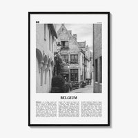Belgium Print Black and White No 4, Belgium Wall Art, Belgium Poster, Belgium Photo, Belgium Decor, Brussels, België, Belgique Belgique
