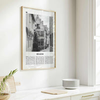 Belgium Print Black and White No 4, Belgium Wall Art, Belgium Poster, Belgium Photo, Belgium Decor, Brussels, België, Belgique Belgique