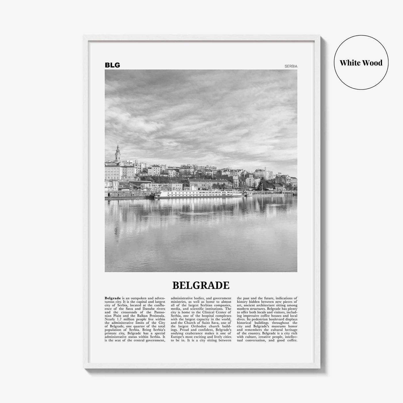 Belgrade Print Black and White, Belgrade Wall Art, Belgrade Poster, Belgrade Photo, Belgrade Decor, Serbia, Beograd, Београд Србија, Europe