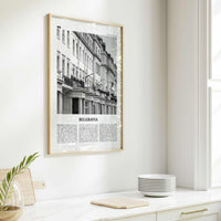 Belgravia Print Black and White, Belgravia Wall Art, Belgravia Poster, Belgravia Photo, Belgravia Wall Décor, Belgravia Map, London, England