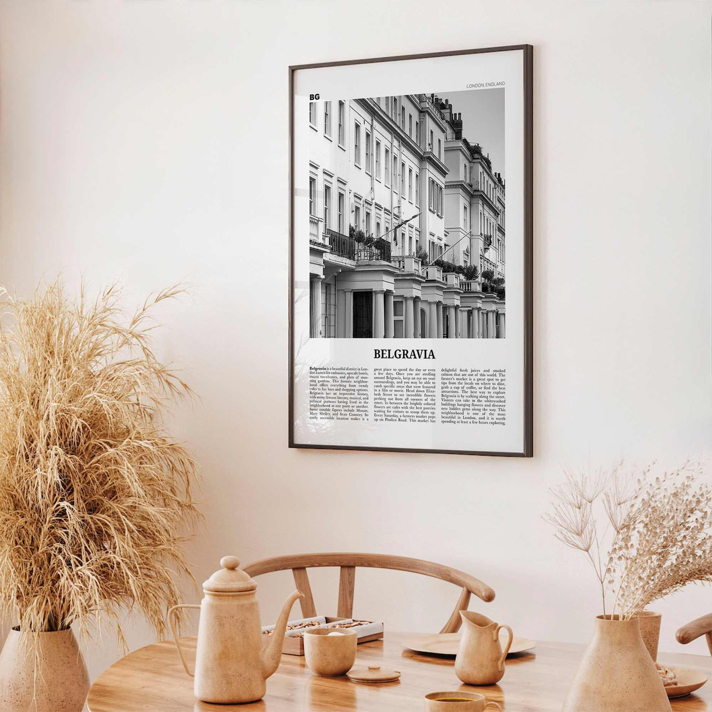 Belgravia Print Black and White, Belgravia Wall Art, Belgravia Poster, Belgravia Photo, Belgravia Wall Décor, Belgravia Map, London, England