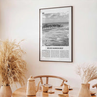 Belize Barrier Reef Print Black and White, Belize Barrier Reef Wall Art, Belize Barrier Reef Poster, Belize Barrier Reef Photo