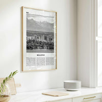 Bellevue Print Black and White No 1, Bellevue Wall Art, Bellevue Poster, Bellevue Photo, Bellevue Wall Décor, Washington, USA