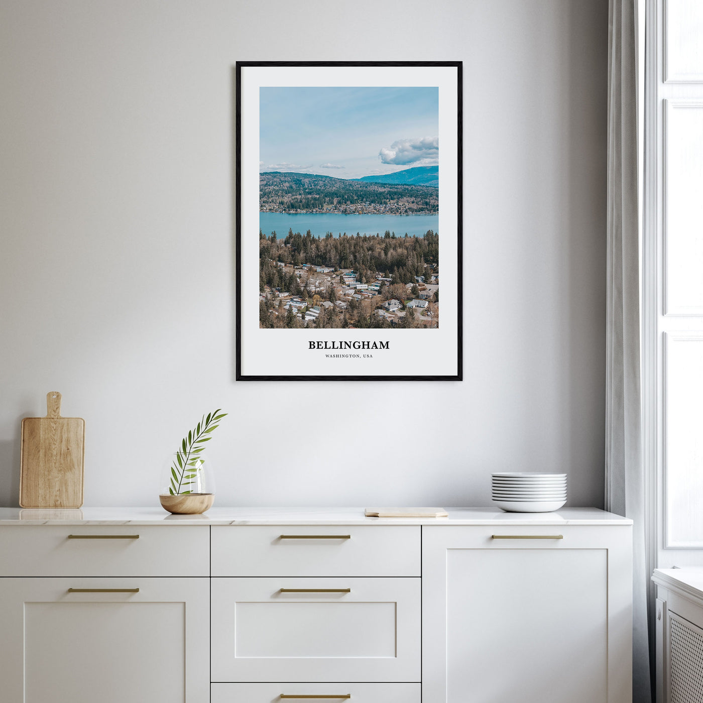 Bellingham Portrait Color Poster