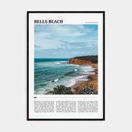 Bells Beach Travel Color Poster