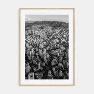 Belo Horizonte Photo B&W Poster