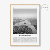 Belo Horizonte Print Black and White, Belo Horizonte Wall Art, Belo Horizonte Poster, Belo Horizonte Photo, Brazil, Brasil, South America