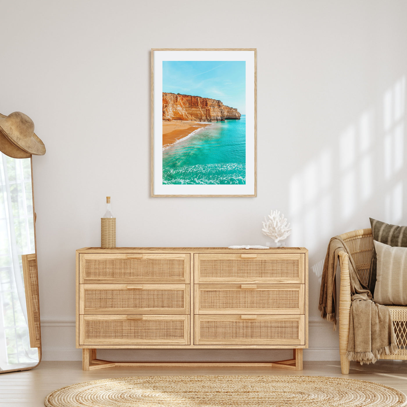 Benagil Beach Photo Color Poster