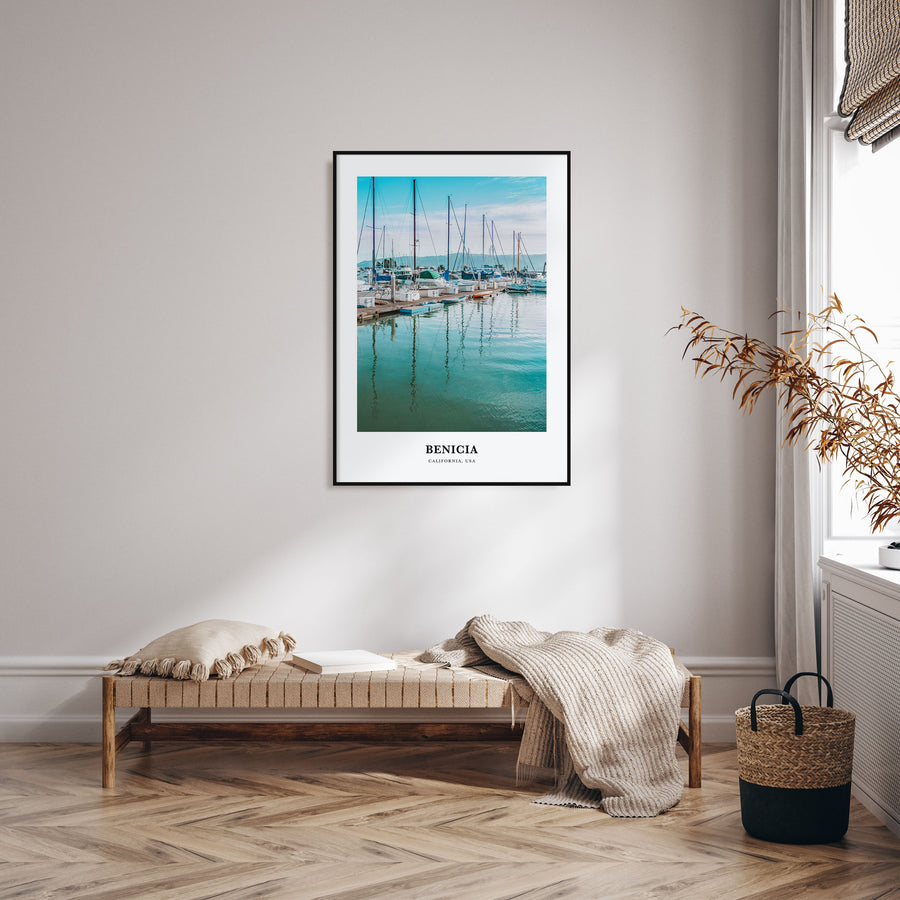 Benicia Portrait Color Poster