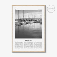 Benicia Print Black and White, Benicia Wall Art, Benicia Poster, Benicia Photo, Benicia Wall Décor, Benicia Map, California, USA