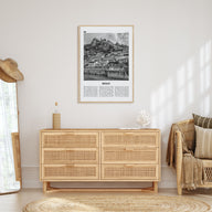 Berat Travel B&W Poster