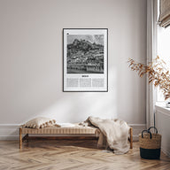 Berat Travel B&W Poster