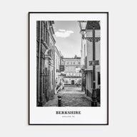 Berkshire Portrait B&W Poster