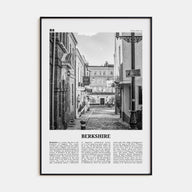 Berkshire Travel B&W Poster