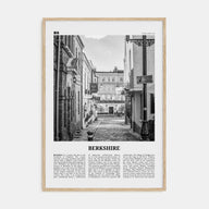 Berkshire Travel B&W Poster