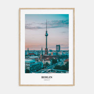 Berlin Portrait Color Poster