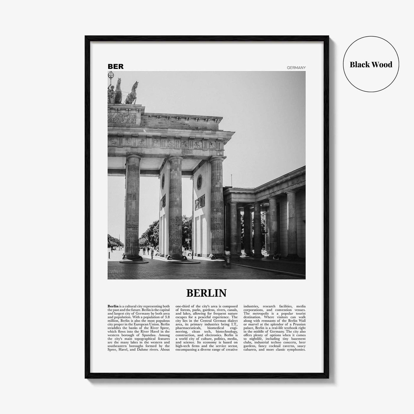 Berlin Print Black and White No 1, Berlin Wall Art, Berlin Poster, Berlin Photo, Berlin Wall Decor, Germany, Deutschland, Europe