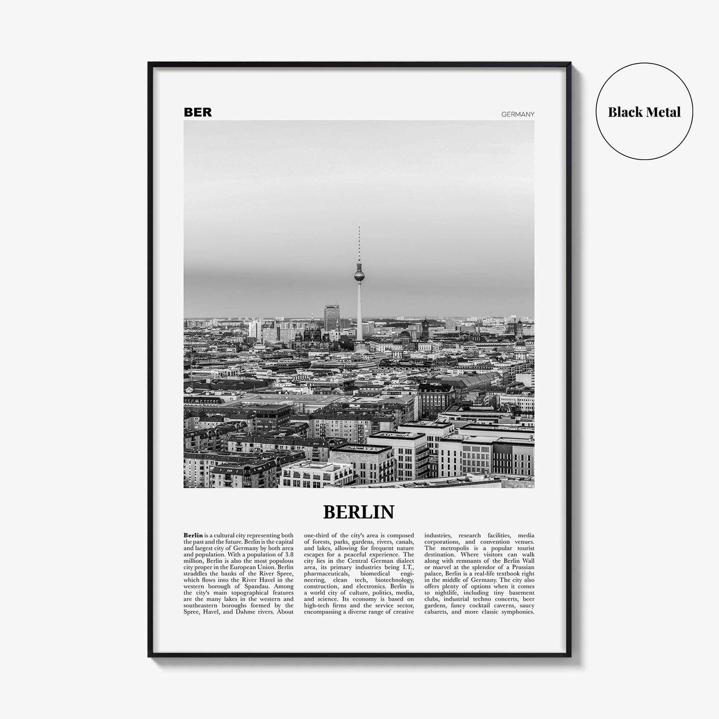 Berlin Print Black and White No 2, Berlin Wall Art, Berlin Poster, Berlin Photo, Berlin Wall Decor, Germany, Deutschland, Europe