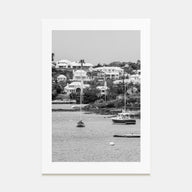 Bermuda Photo B&W Poster