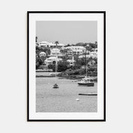 Bermuda Photo B&W Poster