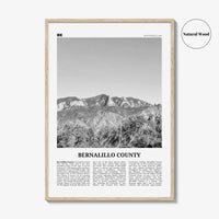 Bernalillo County Print Black and White, Bernalillo Wall Art, Bernalillo Poster, Bernalillo Photo, Bernalillo Wall Décor, Bernalillo Map