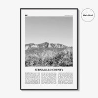 Bernalillo County Print Black and White, Bernalillo Wall Art, Bernalillo Poster, Bernalillo Photo, Bernalillo Wall Décor, Bernalillo Map