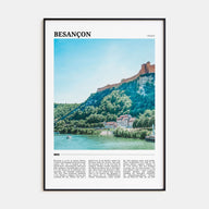 Besançon Travel Color Poster