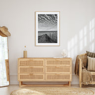 Bethany Beach Photo B&W Poster
