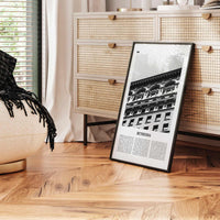 Bethesda Print Black and White, Bethesda Wall Art, Bethesda Poster, Bethesda Photo, Bethesda Map, Maryland, USA, United States