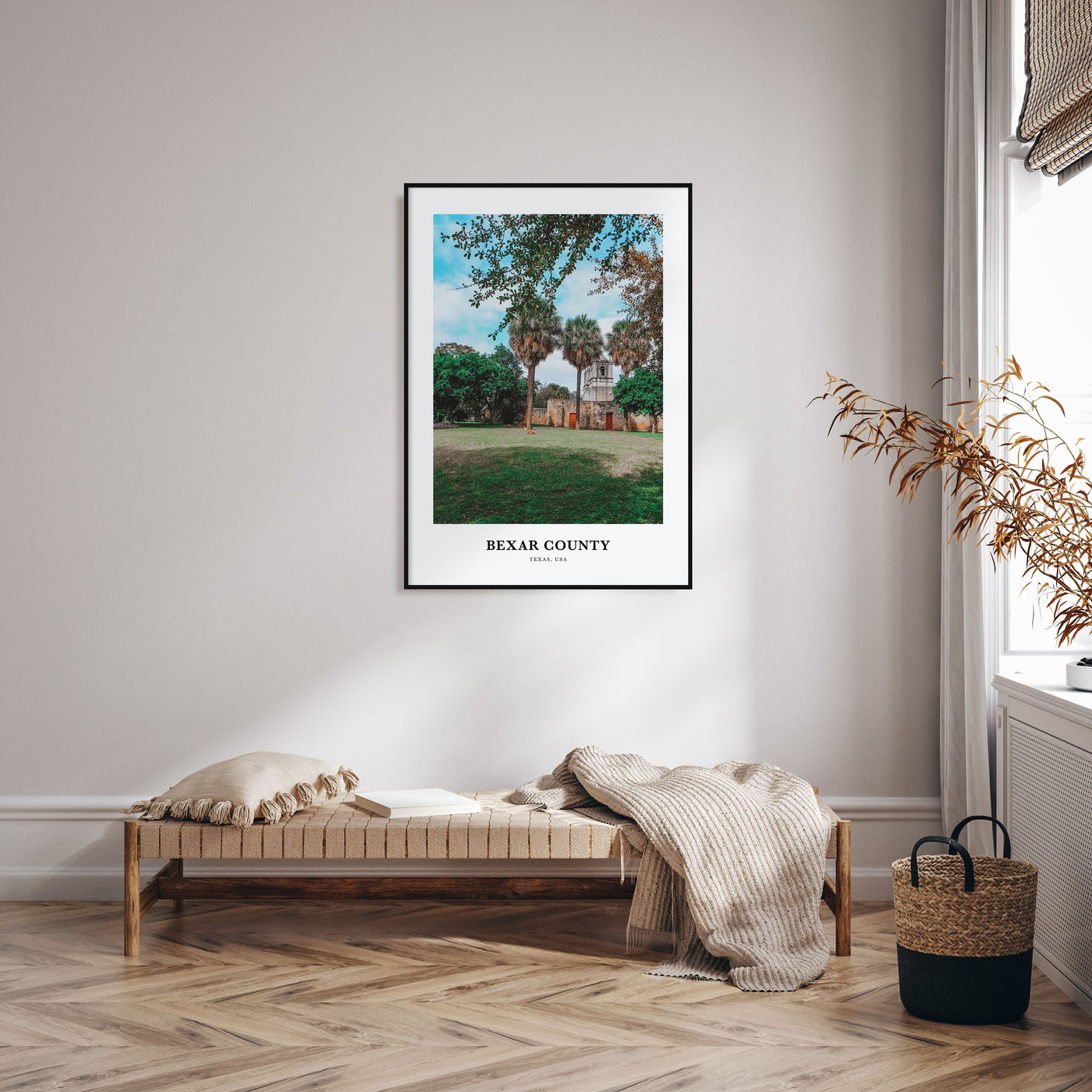Bexar County Portrait Color Poster