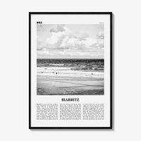 Biarritz Print Black and White, Biarritz Wall Art, Biarritz Poster, Biarritz Photo, Biarritz Wall Décor, France, Miarritze, Biàrritz