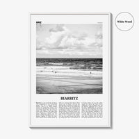 Biarritz Print Black and White, Biarritz Wall Art, Biarritz Poster, Biarritz Photo, Biarritz Wall Décor, France, Miarritze, Biàrritz
