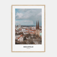 Bielefeld Portrait Color Poster