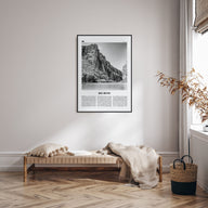 Big Bend National Park Travel B&W Poster