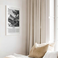 Big Sky Print Black and White, Big Sky Wall Art, Big Sky Poster, Big Sky Photo, Big Sky Map, Montana, USA, United States