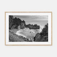 Big Sur Landscape B&W Poster
