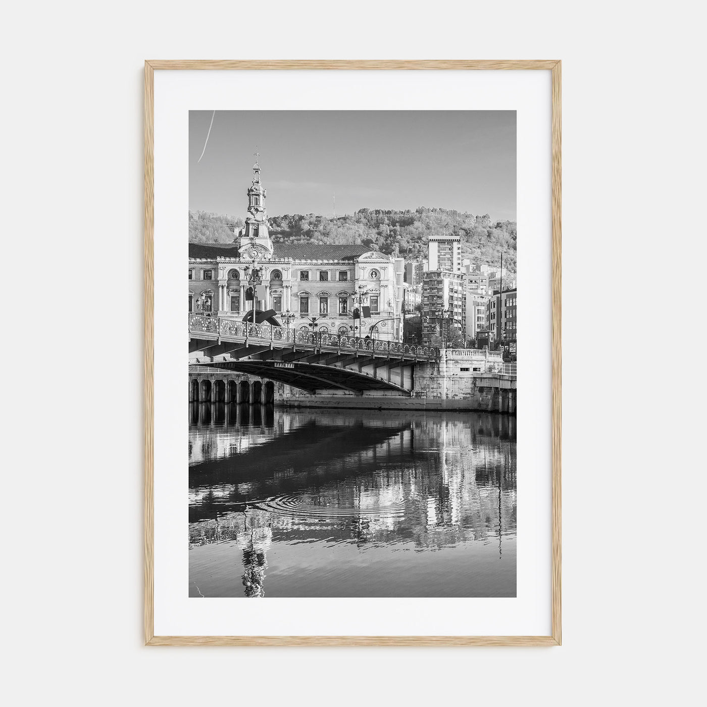Bilbao Photo B&W Poster