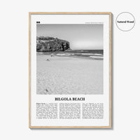 Bilgola Beach Print Black and White, Bilgola Beach Wall Art, Bilgola Beach Poster, Bilgola Beach Photo, Sydney, Australia
