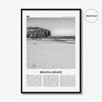 Bilgola Beach Print Black and White, Bilgola Beach Wall Art, Bilgola Beach Poster, Bilgola Beach Photo, Sydney, Australia